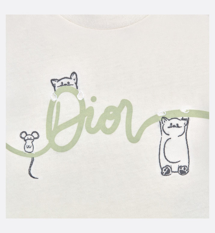 Baby T-Shirt • Ivory Cotton Jersey