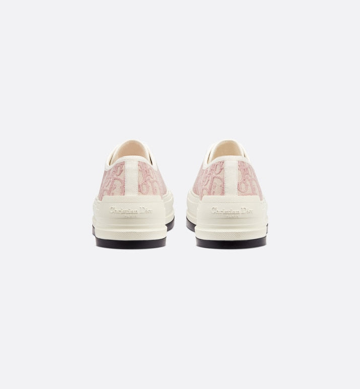 Walk'n'Dior Platform Sneaker • Nude Dior Oblique Embroidered Cotton