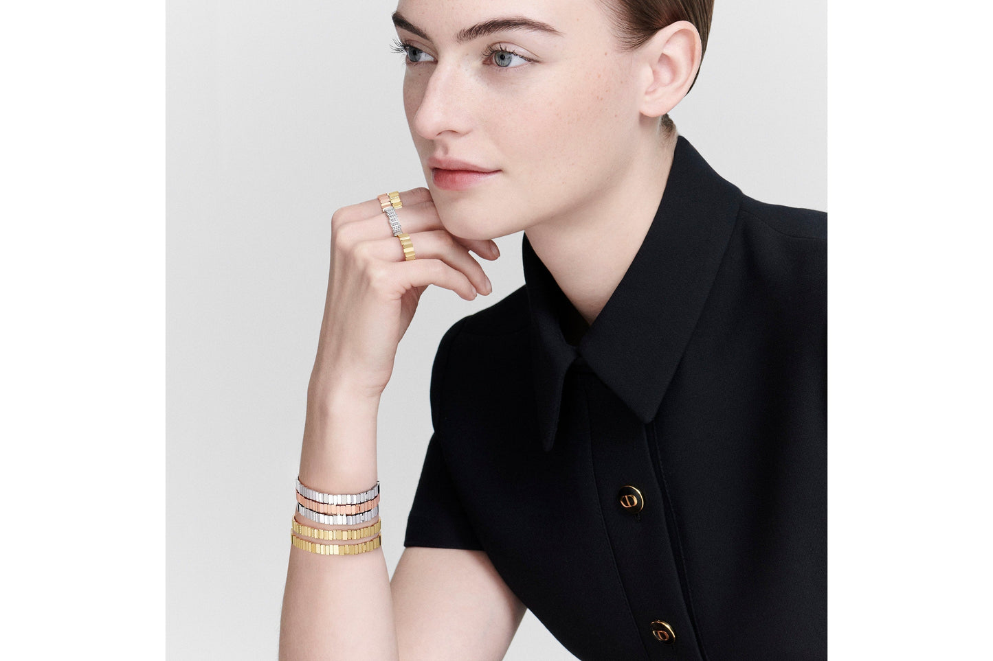 GEM DIOR Bracelet • Yellow Gold and Diamonds