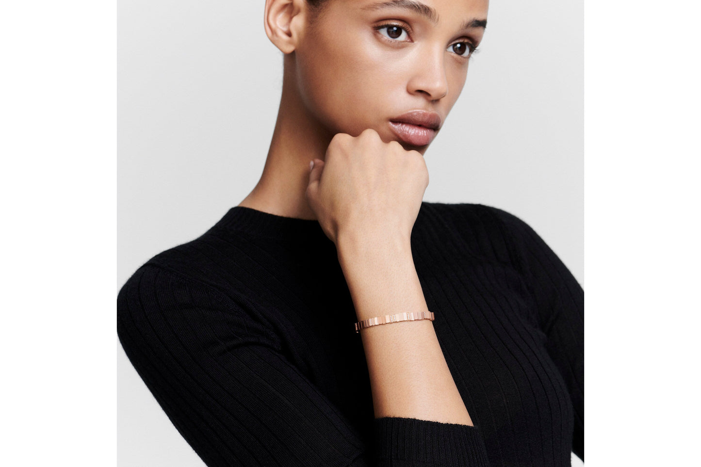 GEM DIOR Bracelet • Pink Gold and Diamonds