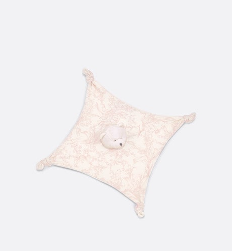 Newborn Gift Set • Ivory Cotton Interlock with Pink Lily of the Valley Print