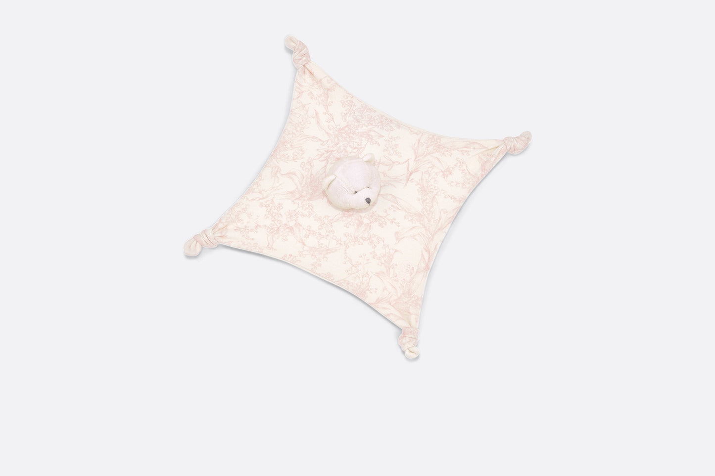 Newborn Gift Set • Ivory Cotton Interlock with Pink Lily of the Valley Print