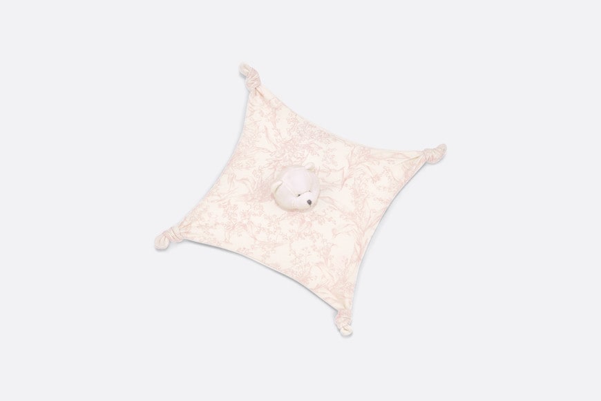 Newborn Gift Set • Ivory Cotton Interlock with Pink Lily of the Valley Print