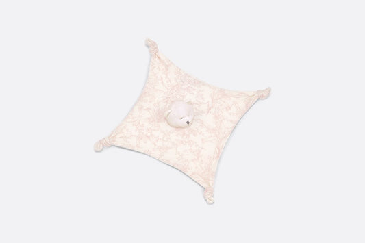 Newborn Gift Set • Ivory Cotton Interlock with Pink Lily of the Valley Print