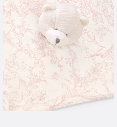 Newborn Gift Set • Ivory Cotton Interlock with Pink Lily of the Valley Print