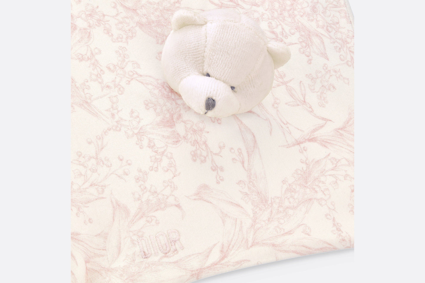 Newborn Gift Set • Ivory Cotton Interlock with Pink Lily of the Valley Print