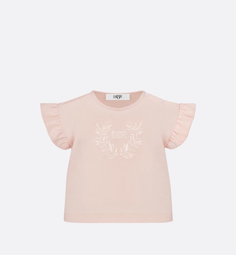 Baby T-Shirt • Pink Cotton Jersey