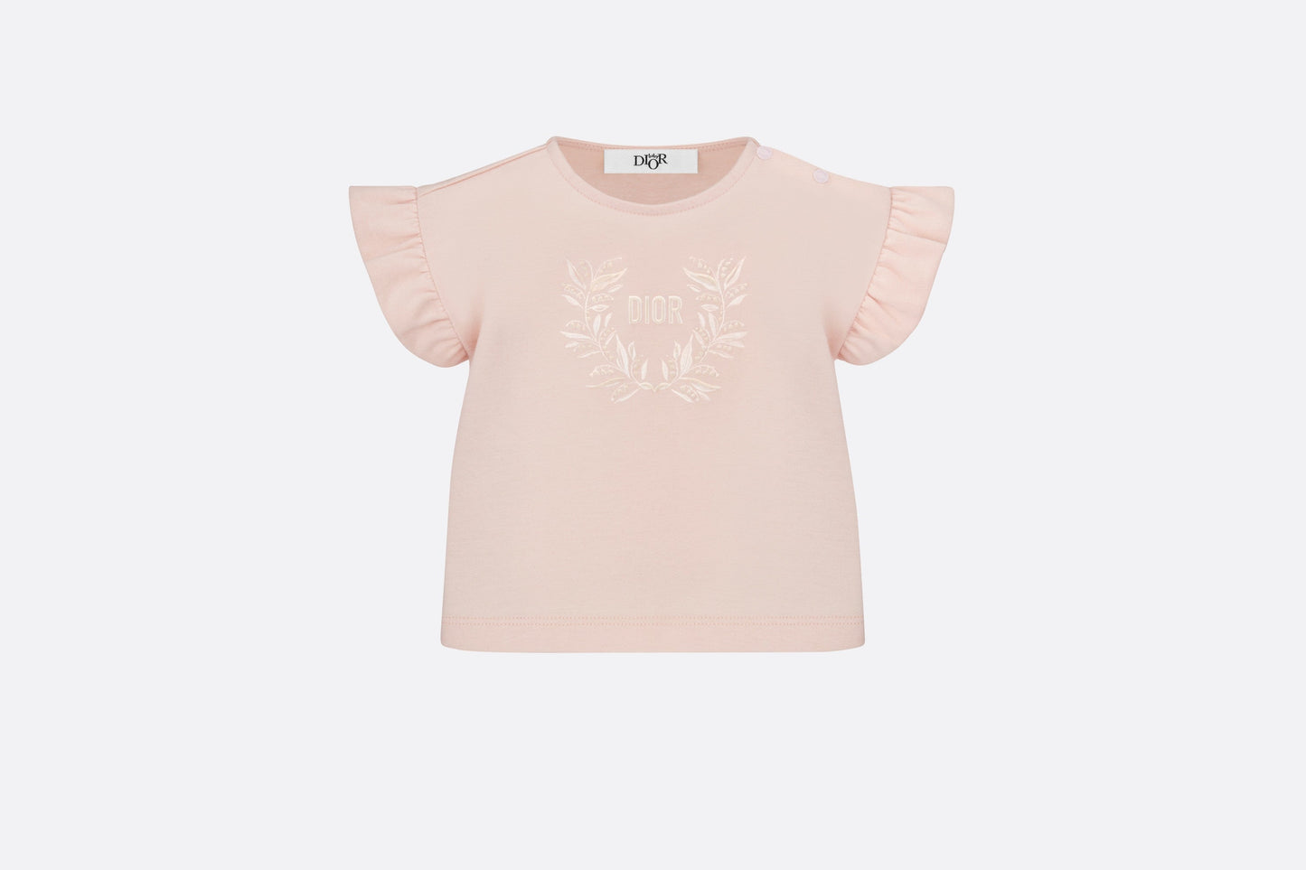 Baby T-Shirt • Pink Cotton Jersey