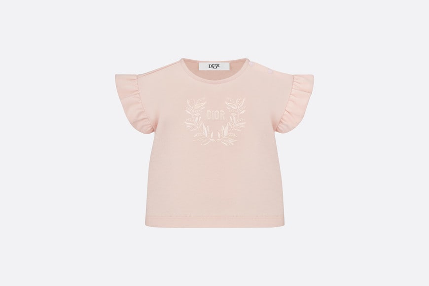 Baby T-Shirt • Pink Cotton Jersey