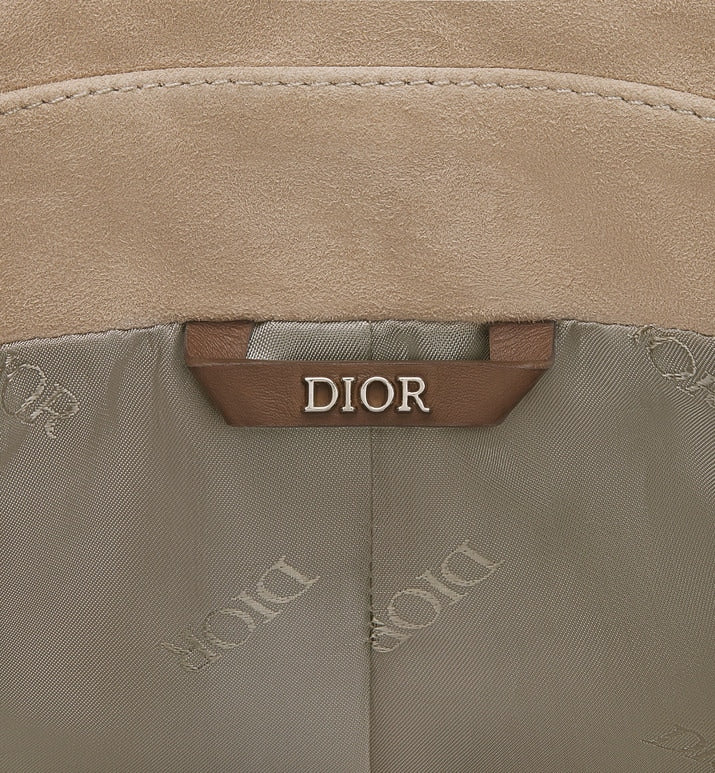 Zipped Blouson • Beige Lambskin