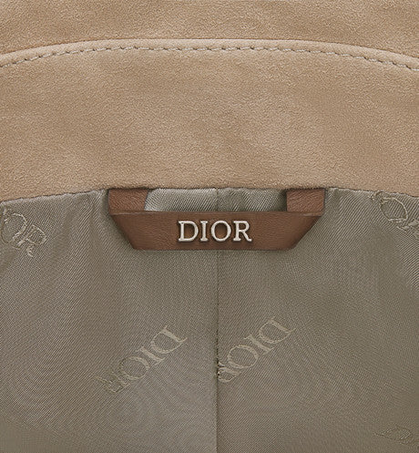 Zipped Blouson • Beige Lambskin