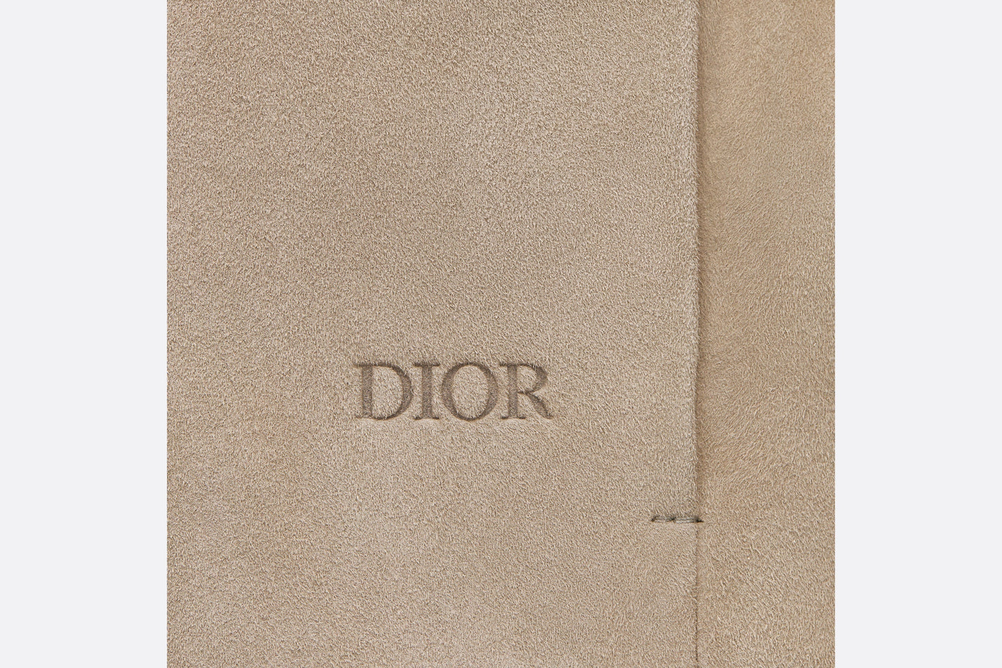 Zipped Blouson • Beige Lambskin