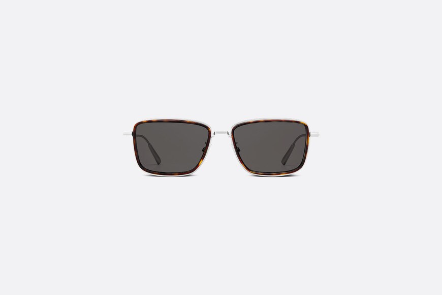 DiorBlackSuit S9U • Gray Rectangular Sunglasses