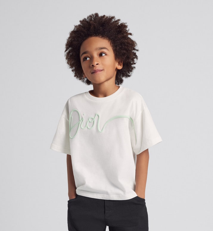 Kid's T-Shirt • Ivory Cotton Jersey