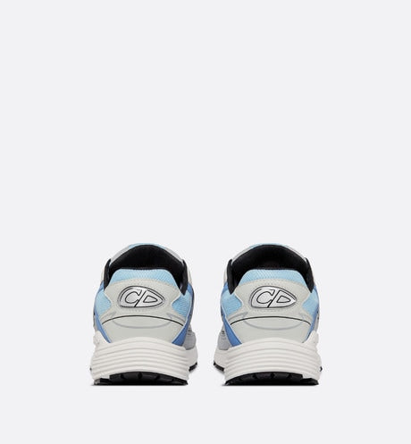B30 Sneaker • Light Blue Mesh and Blue, Gray and White Technical Fabric