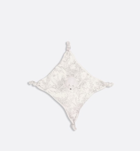 Newborn Gift Set • Ivory Cotton Interlock with Light Gray Lily of the Valley Print