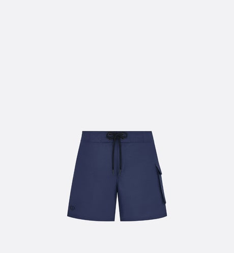 Swim Shorts • Navy Blue Technical Fabric