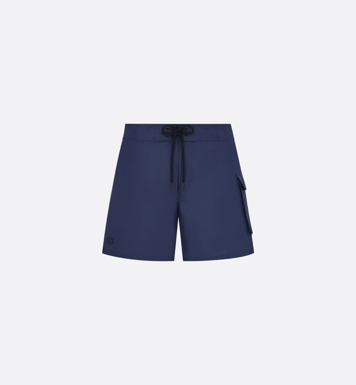 Swim Shorts • Navy Blue Technical Fabric
