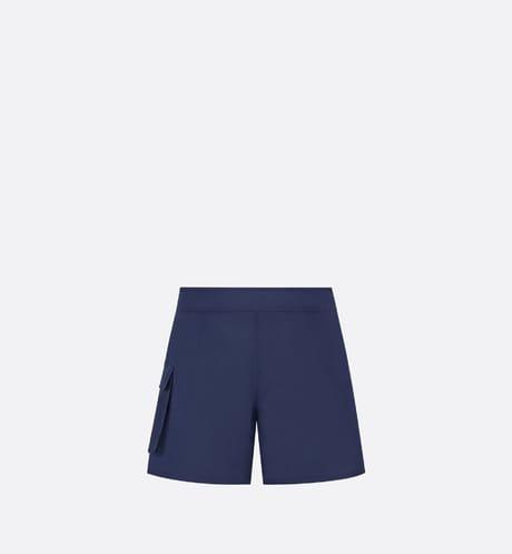Swim Shorts • Navy Blue Technical Fabric