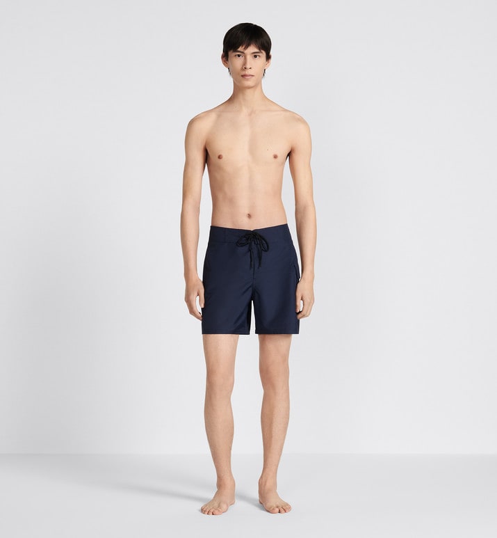 Swim Shorts • Navy Blue Technical Fabric