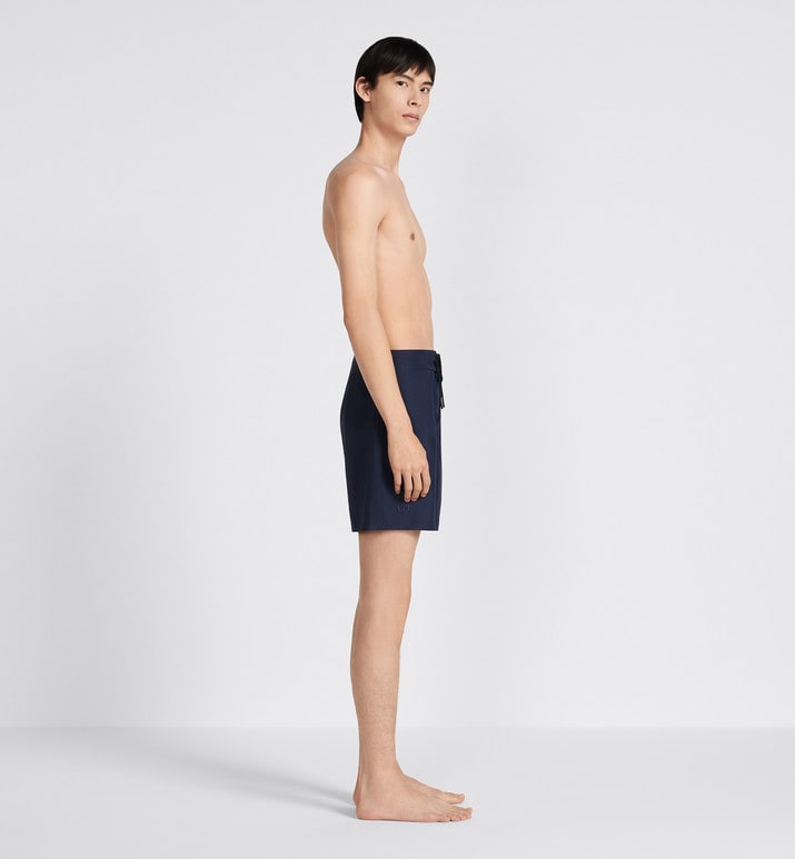 Swim Shorts • Navy Blue Technical Fabric