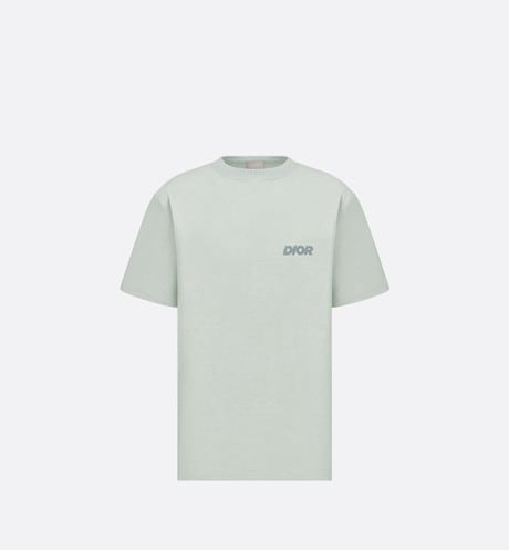 Relaxed-Fit T-Shirt • Blue Terry Cotton