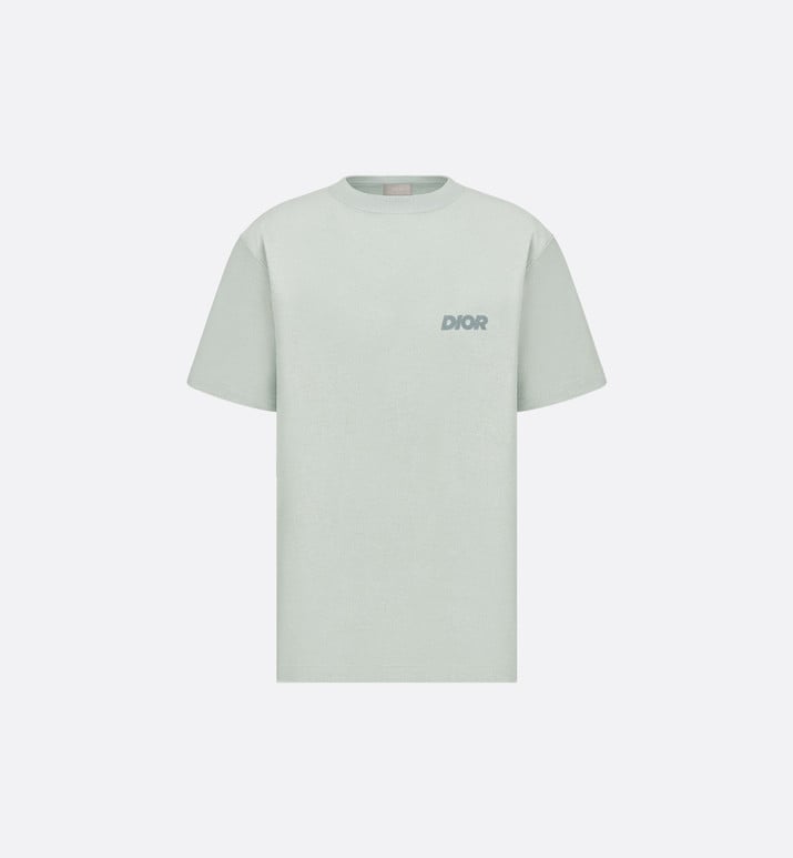 Relaxed-Fit T-Shirt • Blue Terry Cotton