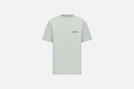 Relaxed-Fit T-Shirt • Blue Terry Cotton