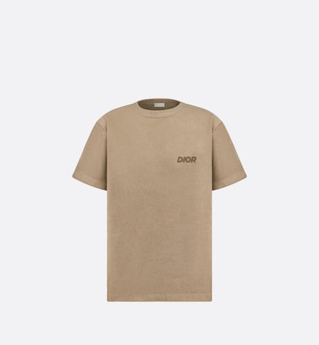 Relaxed-Fit T-Shirt • Beige Terry Cotton