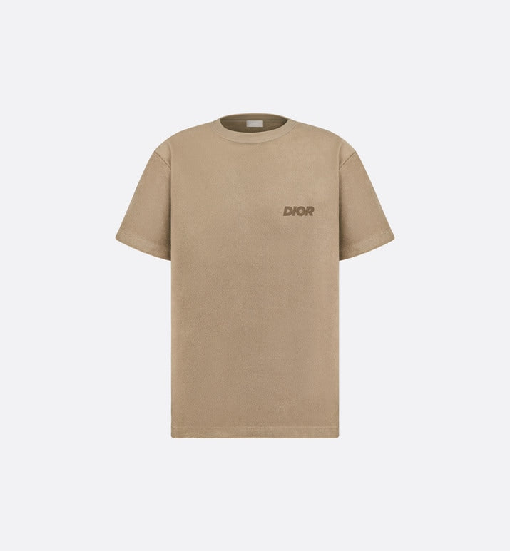 Relaxed-Fit T-Shirt • Beige Terry Cotton