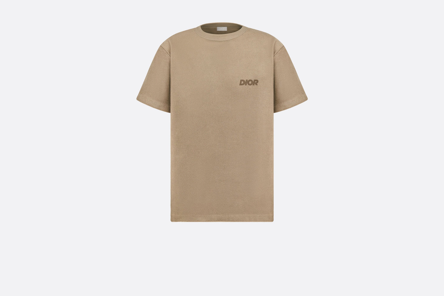 Relaxed-Fit T-Shirt • Beige Terry Cotton