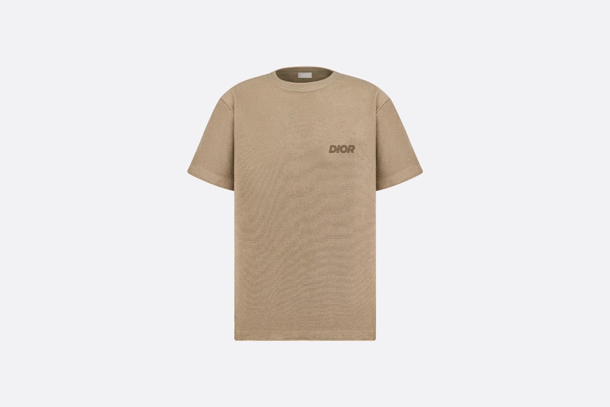Relaxed-Fit T-Shirt • Beige Terry Cotton
