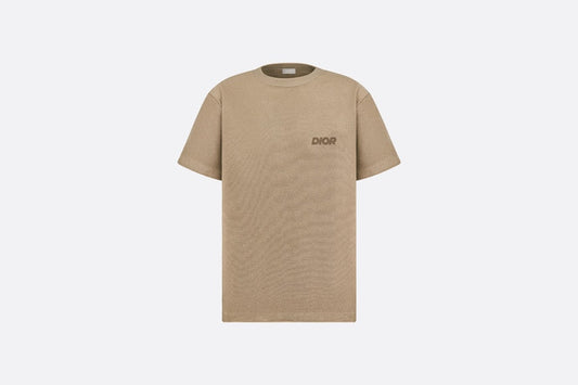 Relaxed-Fit T-Shirt • Beige Terry Cotton