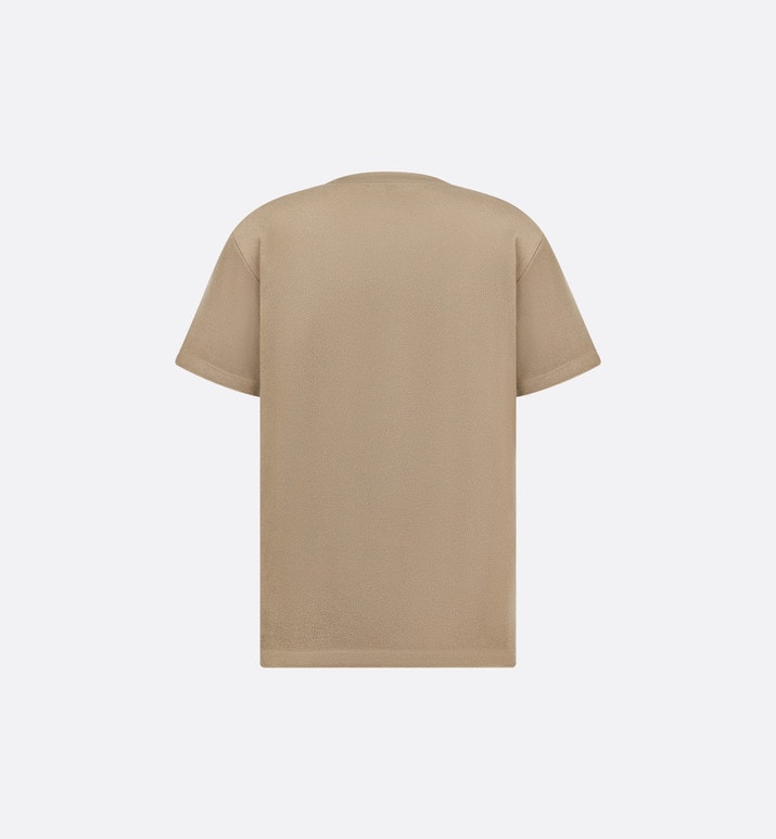 Relaxed-Fit T-Shirt • Beige Terry Cotton