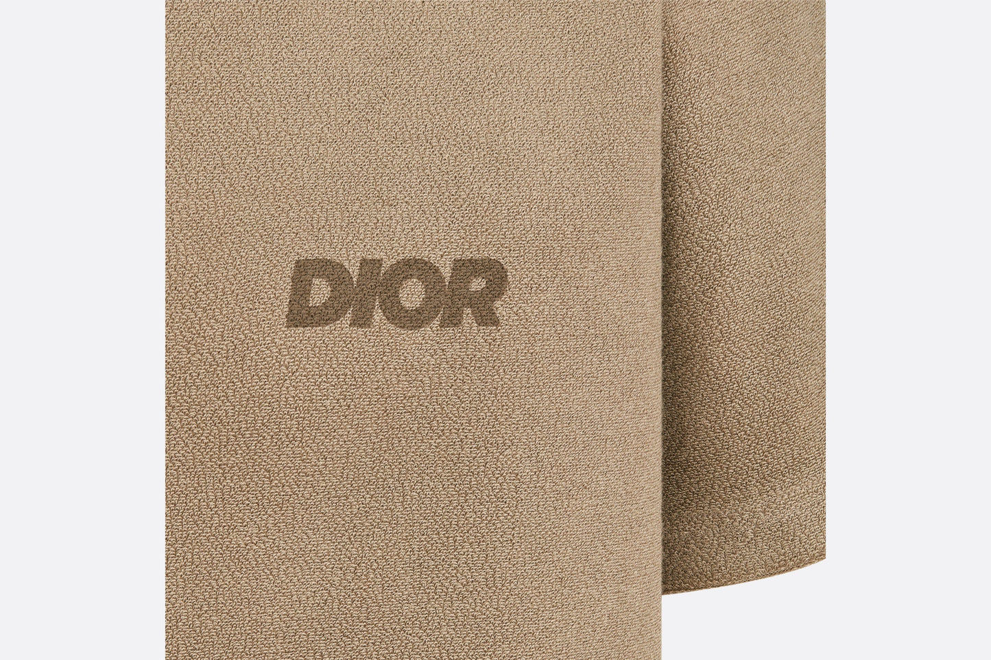 Relaxed-Fit T-Shirt • Beige Terry Cotton