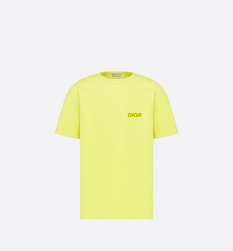 Relaxed-Fit T-Shirt • Lime Terry Cotton