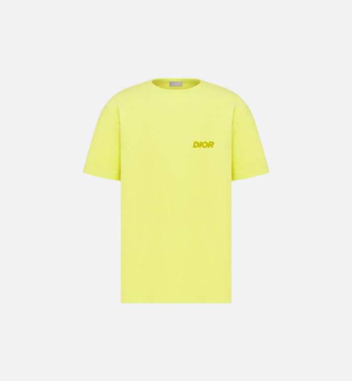 Relaxed-Fit T-Shirt • Lime Terry Cotton