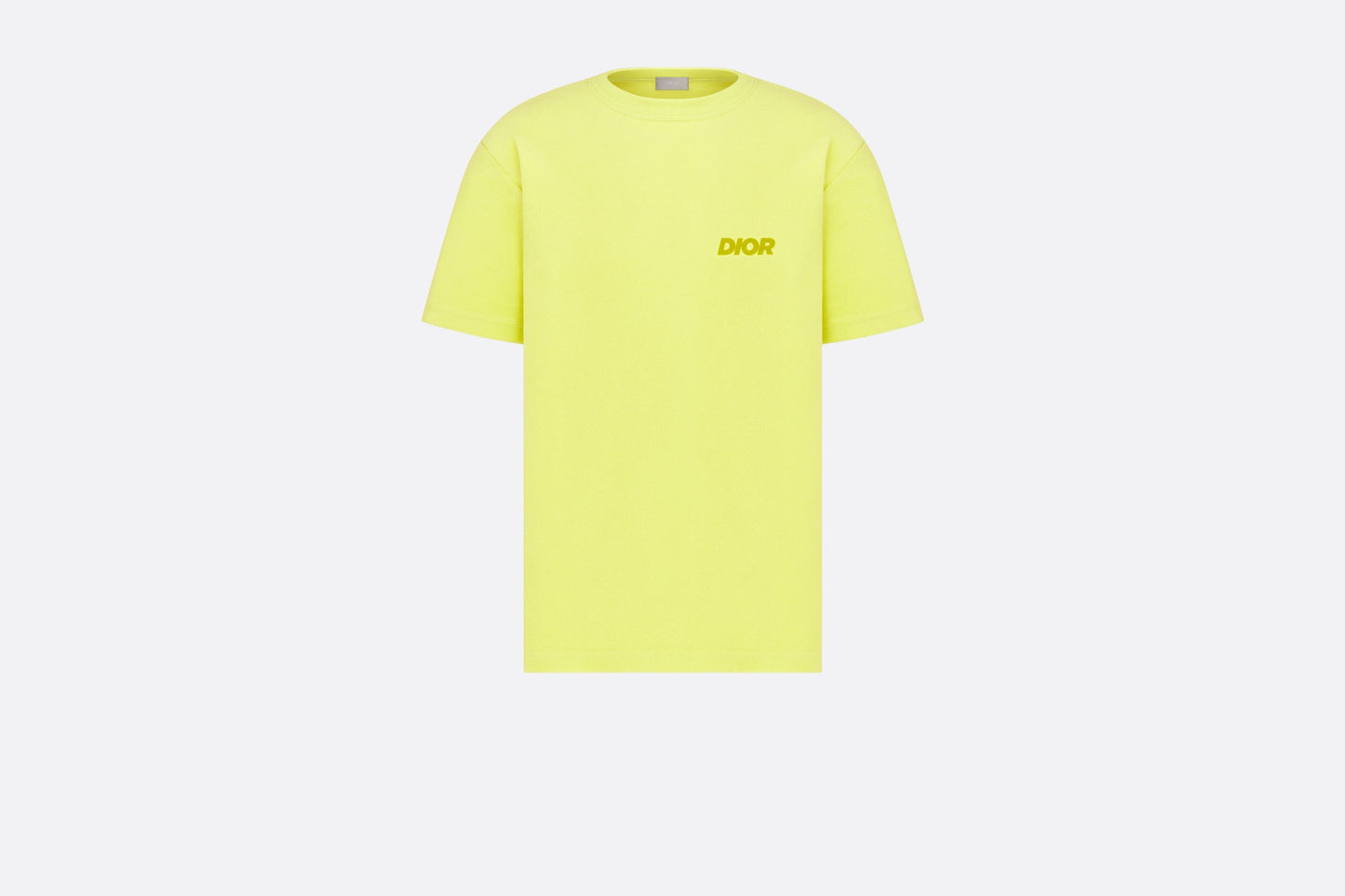 Relaxed-Fit T-Shirt • Lime Terry Cotton