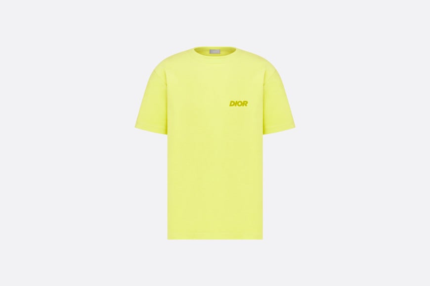 Relaxed-Fit T-Shirt • Lime Terry Cotton