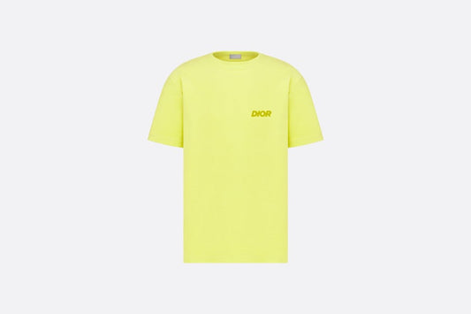 Relaxed-Fit T-Shirt • Lime Terry Cotton