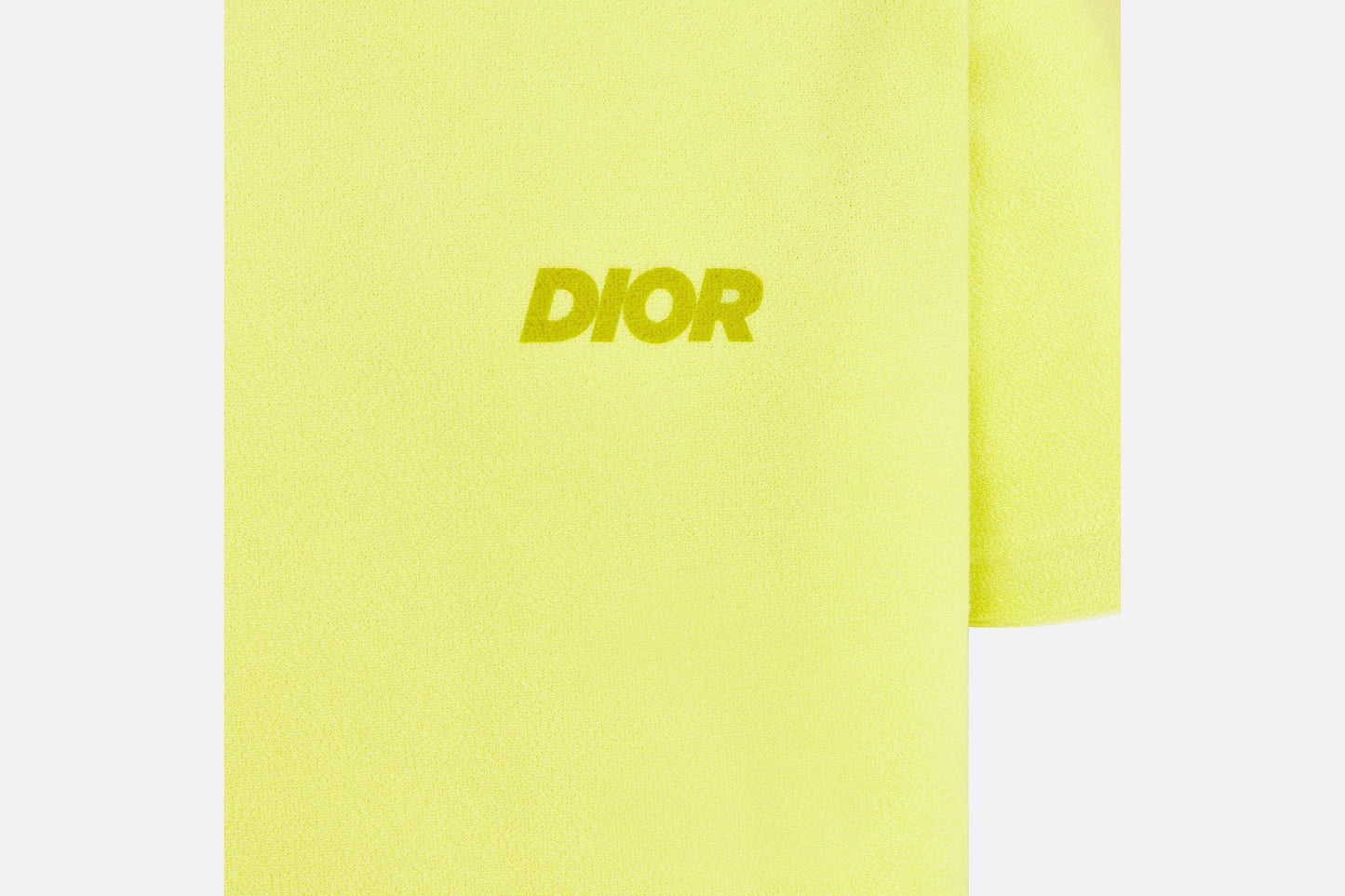 Relaxed-Fit T-Shirt • Lime Terry Cotton