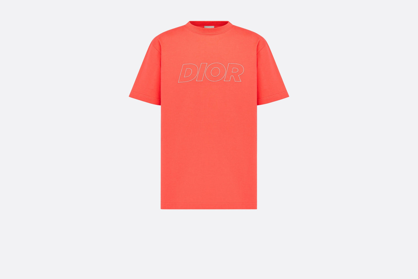 Relaxed-Fit T-Shirt • Coral Cotton Jersey