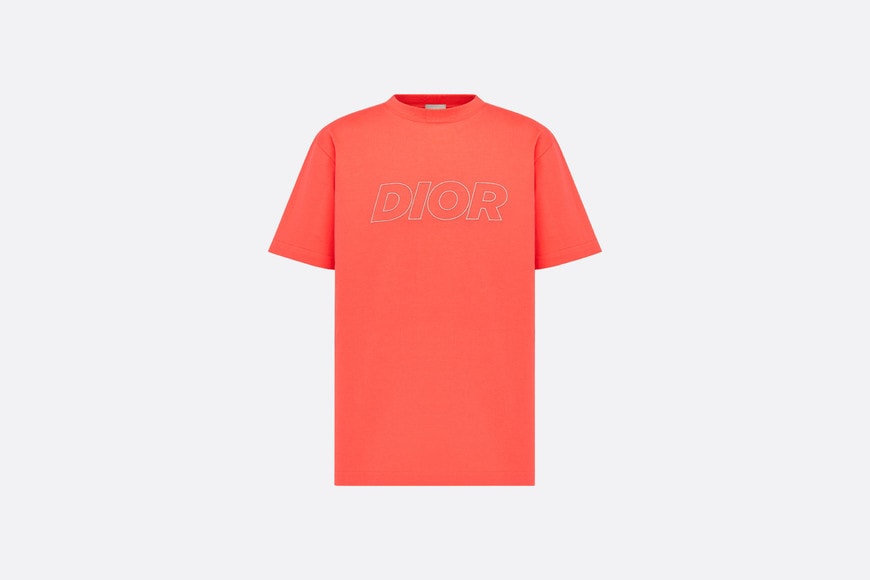 Relaxed-Fit T-Shirt • Coral Cotton Jersey