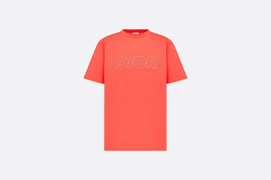 Relaxed-Fit T-Shirt • Coral Cotton Jersey
