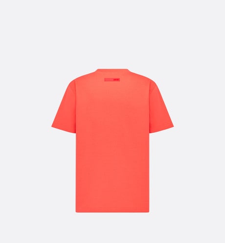 Relaxed-Fit T-Shirt • Coral Cotton Jersey