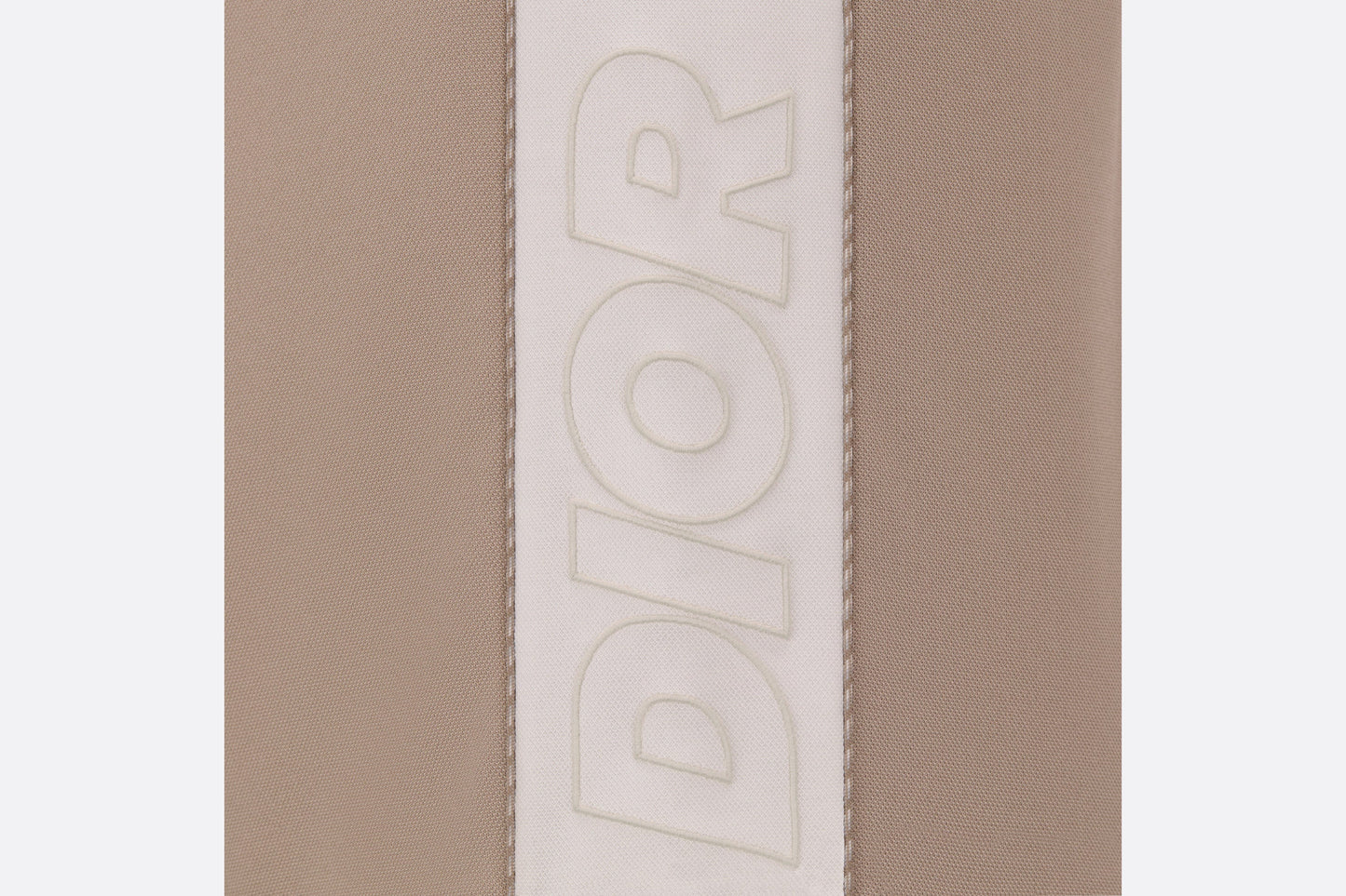 Track Shorts • Beige Cotton-Blend Jersey