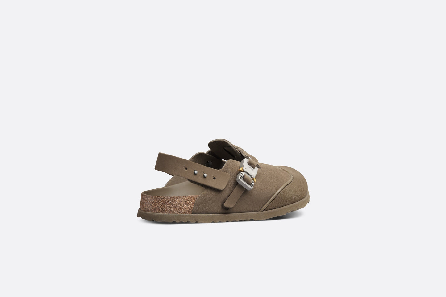 DIOR by BIRKENSTOCK Tokio Mule • Khaki Nubuck Calfskin
