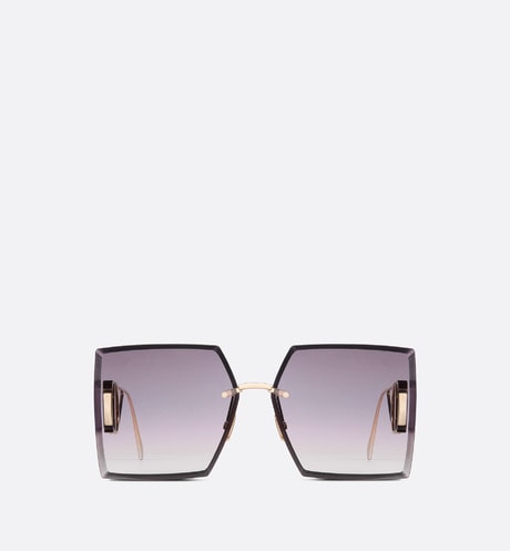 30Montaigne S7U • Purple-to-Pink Gradient Square Sunglasses