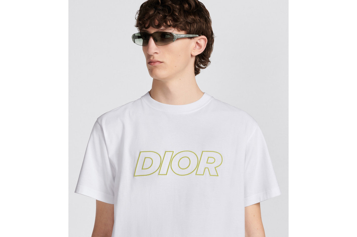 Relaxed-Fit T-Shirt • White Cotton Jersey