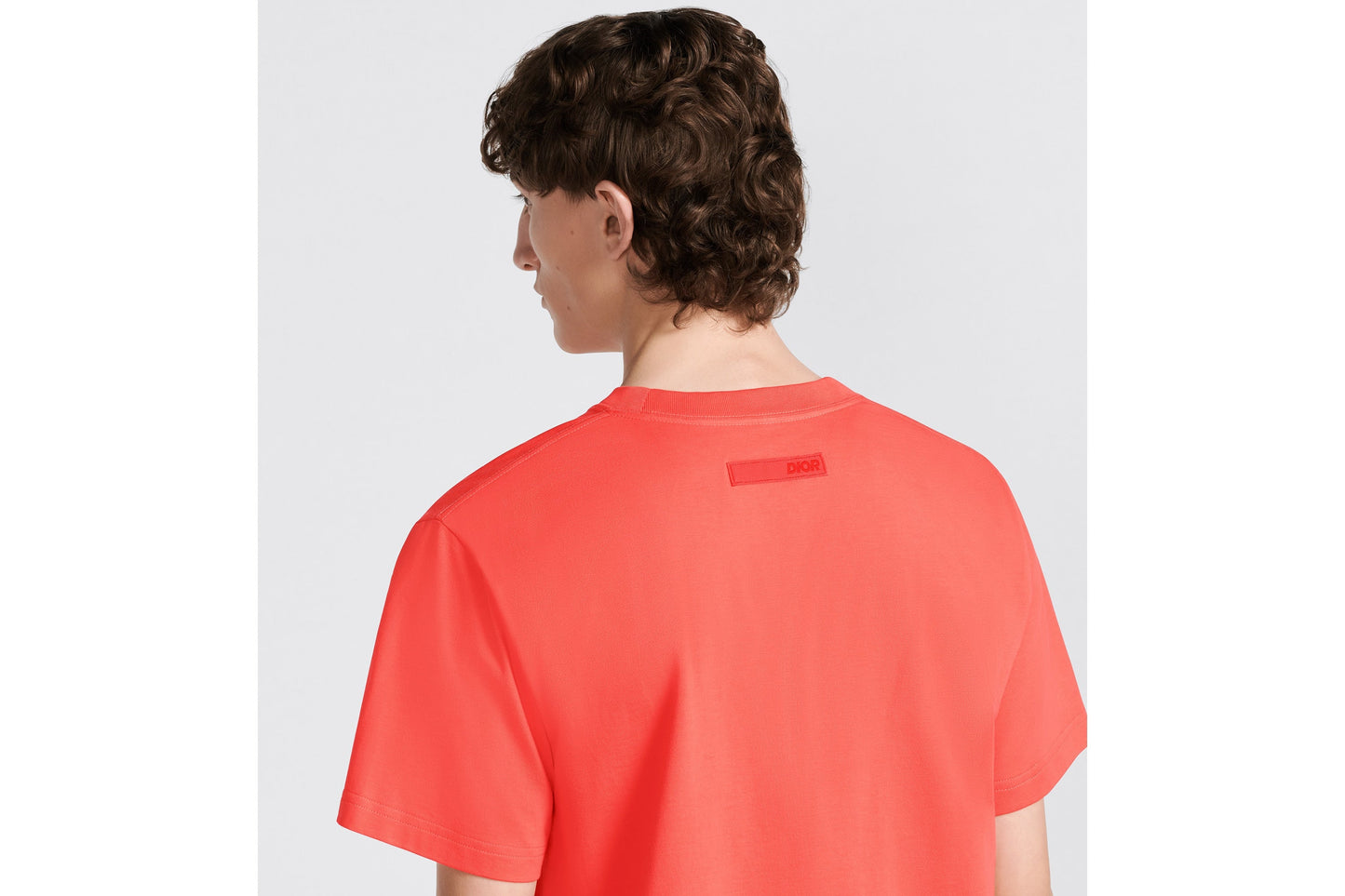 Relaxed-Fit T-Shirt • Coral Cotton Jersey